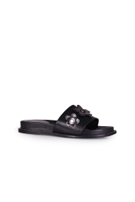 Дамски чехли от естествена кожа KM-1305-6