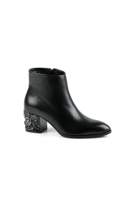 Дамски боти от естествена кожа KM-298-376