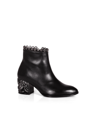 Дамски боти от естествена кожа KM-298-563