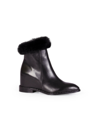 Дамски боти от естествена кожа KM-298-587