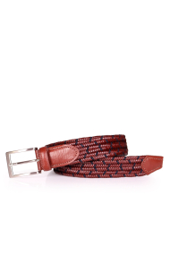 Мъжки еластичен колан от естествена кожа MCPR-MTL14