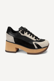 Кожени обувки с ток и платформа MGZ-05-404