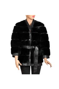 Дамско палто от естествена кожа MK-19-38