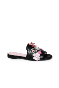 Дамски чехли от естествена кожа N55-90-6