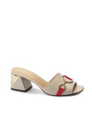 Дамски чехли от естествена кожа NFR-3047