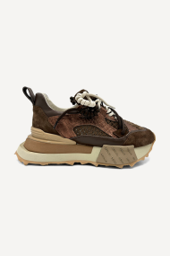 Спортни обувки от велур и кожа NSR-9269