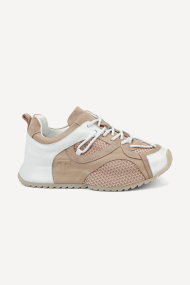 Спортни обувки от кожа и велур NSR-9270