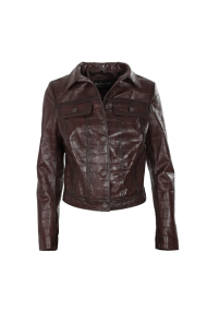 Дамско яке от естествена кожа PM-119-22