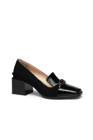 Дамски обувки от естествен велур и кожа SD-5015-22