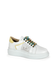 Дамски спортни обувки от естествена кожа SD-5079