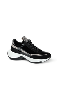 Дамски спортни обувки от начупен лак SD-7020 