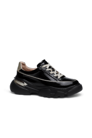 Дамски спортни обувки от естествен лак SD-9146