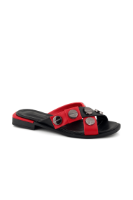 Дамски чехли от естествена кожа SPT-364-99