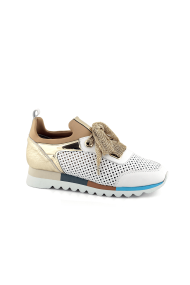 Дамски спортни обувки от естествена кожа SPT-5517