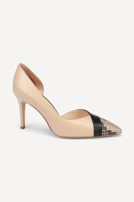 Кожени обувки с висок ток SY-26757