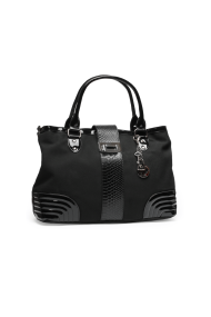 Дамска чантa от еко велур и лак YZ-1560