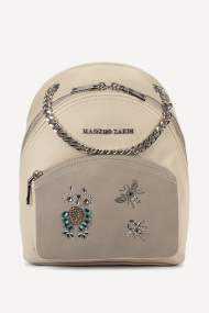 Раница от еко кожа и велур YZ-700861