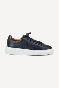 Кожени спортни обувки GS-100-26-син