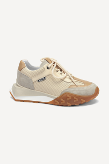 Ladies leather and suede sports shoes MGZ-253-2040
