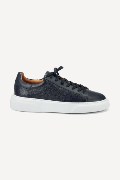 Кожени спортни обувки GS-100-26-син